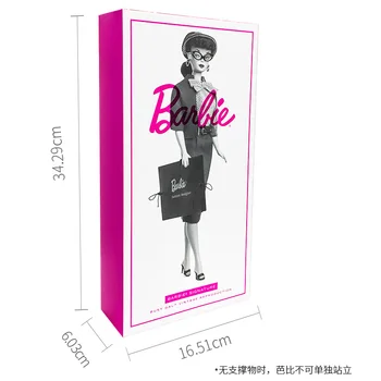 Prvotni Barbie Zaposlen Gal Lutka Zbiralci Edition Gold Label Moda Edition Play House Igrača Za Dekleta Darilo FXF26
