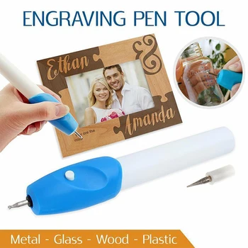 Prenosne Električne Graviranje Pero Engrave Si Orodje za Jeklo Nakit, Kovine, Stekla, Carving HR