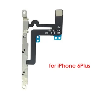 Za iPhone 6 6Plus 6s 6s Plus power on/off flex kabel in Nadzor Glasnosti Gumb za Izklop Spojnik Stikala za Flex Kabel m/Nosilec