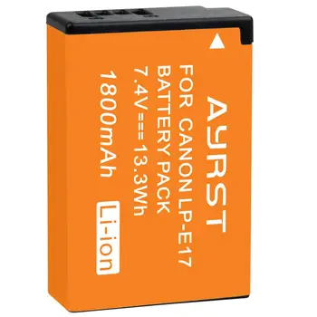 2Pcs LPE17 LP E17 LP-E17 Baterija + LED USB Dvojni Polnilnik za Canon EOS 200D M3, M6 750D 760D T6i T6s 800D 8000D Poljub X8i Fotoaparati