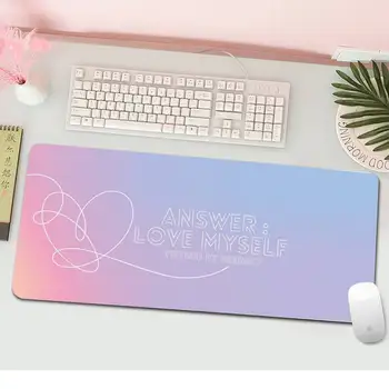 Anime Ljubezni do sebe Cvet kpop Gume Miško Mat Gaming Mousepad XL Velike Gamer Tipkovnice RAČUNALNIKA Desk Mat Računalnik Tablični Mouse Pad