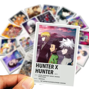 25Pcs/Veliko Anime Zbirka Smrti Opomba/Hunter X Hunter/Haikyuu!! Nalepke Za Prenosnik PVC Nahrbtnik Pad Izposoja nepremočljiva Decals