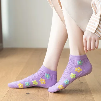 Lepe nogavice letnik harajuku calcetines korejski moda sokken ženske meias mulher ulica slog ženska oblikovalec gleženj bombažnih nogavic