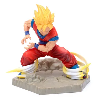 Dragon Ball Super Goku Vegeta Dostopi Akcijska Figura, Super Saiyan DBZ Figur Anime APF PVC Figura Igrače