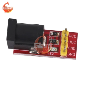 5.5 mm x 2.1 mm DC Jack Vtičnico Priključite Modul DC-DC Napajalni Adapter Plošča PCB Board DIY 5.5 x 2.1 mm Priključek Za Arduino