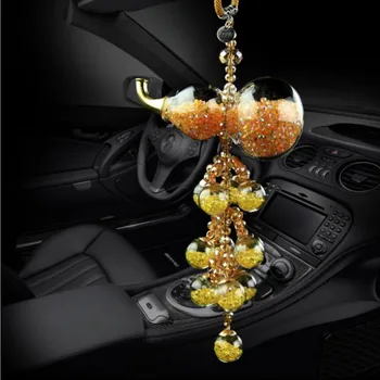 2019 novo darilo Visoko kakovostni kristalno car interior decoration avto visi gourd obliko avtomobila, obesek