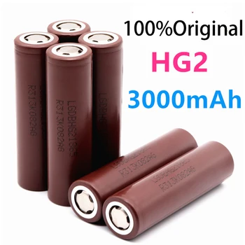 20PCS Prvotne Velike Zmogljivosti HG2 18650 3000mah Akumulatorska Baterija Za HG2 Moč Visoka Praznjenja Big Trenutno