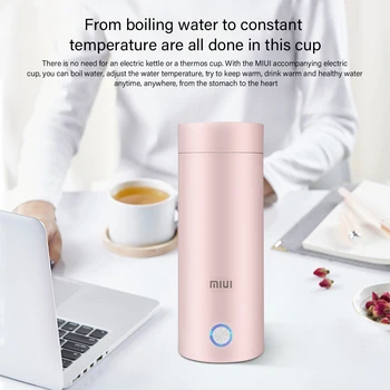 400 ml Prenosne Električne KettlesThermal Pokal čaj Aparat za Potovanja Zavrite vodo, toplo Smart Vode grelnik vode Kuhinjski Aparati