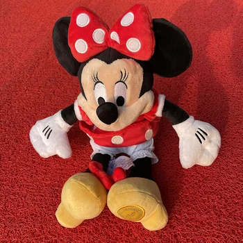 Disney 35 cm fantje rdeče Mickey Mouse mehko Filmov Plišastih igrač dekleta roza Minnie darilo igrača