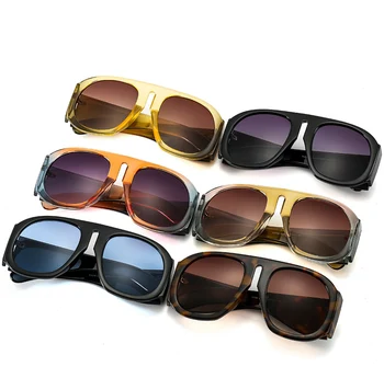 Moda Kvadratnih sončna Očala Ženske Novo Vintage Pisane Steampunk sončna Očala Goggle Moških Retro Punk Očala UV400 Odtenki