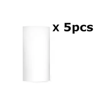 5 Zvitkih Natisniti Nalepke, Papir Roll Neposredna Toplotna Papir, samolepilne 57*30 mm za PeriPage A6 Žep PAPERANG P1/P2