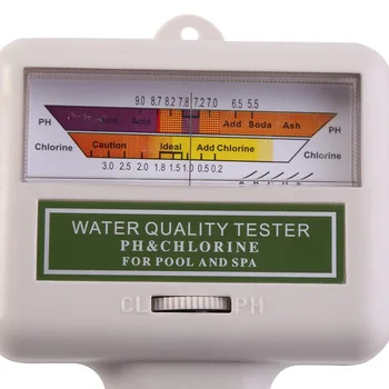 Prenosni Bazen Vode Tester Detektor PH in Klora Kakovosti Vode za Testiranje Monitor Meter Visoka Natančnost Merjenja