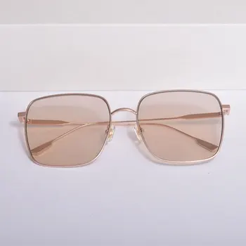 2021 korejsko znamko design NEŽEN DIANE sončna Očala Titanove Zlitine Kvadratnih UV400 sončna Očala Ženske Moški Z original škatlo