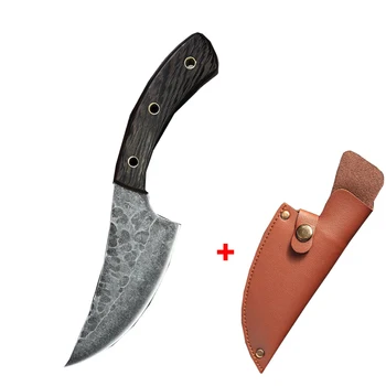 5 Palčni Iz Nerjavnega Jekla Kuhinjski Nož Sekljanje Mesa Cleaver Zelenjava Za Rezanje Ribji File Nož Za Kuhanje