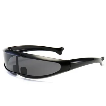2021 Retro Futuristični očala Luksuzni Moških sončna Očala Ženske Očala Novost Vintage Moda sončna Očala gafas de sol hombre/mujer