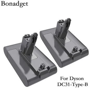Bonadget 22.2 V 4000 mah DC31 ( Le Fit Tip B ) Baterije za Dyson DC31 DC35 DC44 DC45 Serije Akumulatorski sesalnik Li-ion