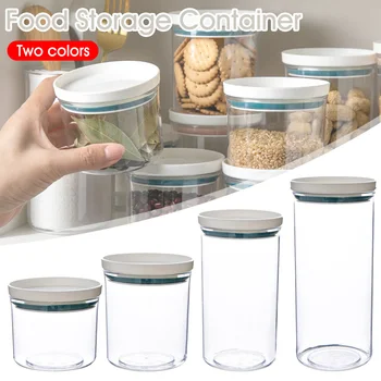 250/350/550/700 ml Steklene kozarce za Shranjevanje Hrane Anti-korozijska Posodo Kuhinja Organizator Nepredušno Posodo za Moko, Sladkor Žitna