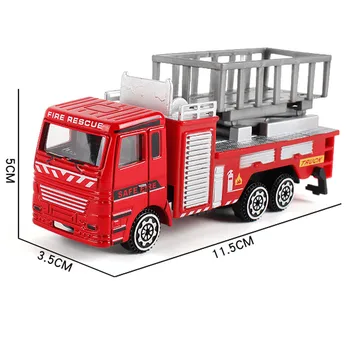 Simulacija Gasilsko Igrača Avto Zlitine Inženiring Mini Igrača Tovornjak Avto Otrok Darilo Za Rojstni Dan Požarno Reševanje Izobraževanje Igrače