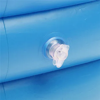165x85x45cm Modra Velikega obsega Napihljive Kopalna Kad SPA PVC Zložljiva Prenosna Za Odrasle S Črpalka Zrak Gospodinjski Napihljiva Kad