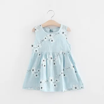 ZWY881 Ljubka Dekliška Obleka za Malčke Baby Dekleta, Otroci Obleke Princesa Obleko Obleke, Oblačila za Poletje Otroci Dekliška Oblačila