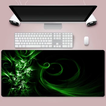 Kul Green Office Miši Igralec Igralni Tipkovnici Mat Računalnik Tablični Velike Zaklepanje Rob Stroj Mouse Pad