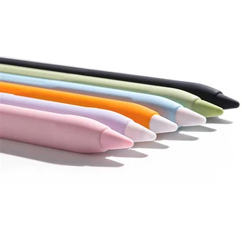 Mehke Silikonske Pero Zaščitni ovitek Za Apple Svinčnik 1. 2. Generacije Candy Barve Prahu Dokaz Brez Zdrsa torbica Pen Pisalo Opremo