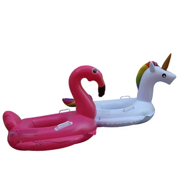 Flamingo Samorog Otroci Igrače Napihljivi samorog bazen float Plavalni Obroč pool party Napihljivi float življenje boje Plavanje Krog