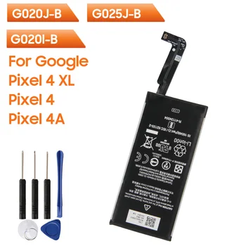 Originalni Nadomestni Telefon Baterija G020J-B Za Google Pixel 4 XL G020I-B Za Google Pixel4 G025J-B Za Google Pixel 4A Z Orodjem