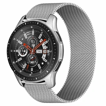 Magnetne Zanke Za Samsung Galaxy watch Aktivna 2 44 mm 40 mm/46mm/42mm/3 Prestavi S3 Obmejni 20 mm 22 mm Huawei watch GT/2/2e/Pro traku