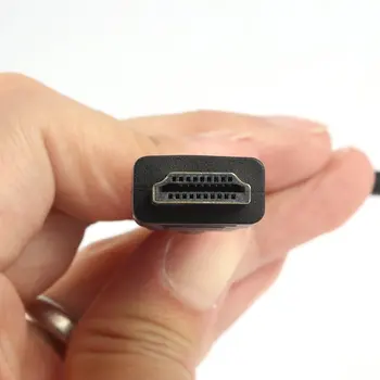 HDMI Moški-VGA RGB Ženski HDMI Na VGA Video Prilagodilnik Pretvornika 1080P Za PC Črno Moško-Ženski Adapter Pretvornik