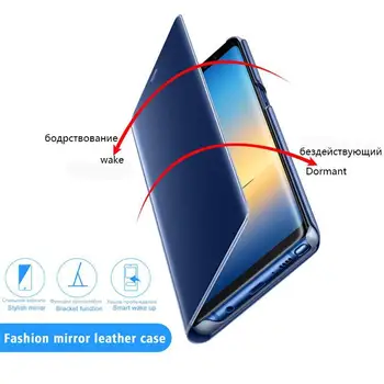 Čast 10i Primeru Flip Ogledalo Usnjena torbica Za Huawei Honor 10i Primeru Telefon Za Huawei Honor 10i Honor10i HRY-LX1T Pokrov