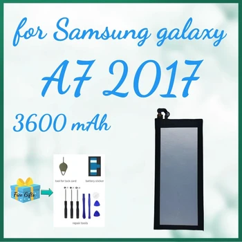 3600 mah Bateria za Samsung a7 2017 Baterije za ponovno Polnjenje za Samsung galaxy A7 2017 Različica Baterije A720 A720F/S/DS EB-BA720ABE