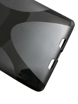 Visoka Kakovost X Line TPU Ohišje Pokrov Kožo Mehko Gel Lupini za Google Nexus 7 II 2 2013 2. 2 Generacije Brezplačna Dostava