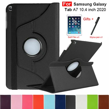 Za Tablični računalnik Samsung Galaxy Tab A7 2020 Primeru Za Galaxy Tab A7 SM-T500 SM-T505 SM-T507 Funda Kritje Primera Conque Capa+Film+Pen