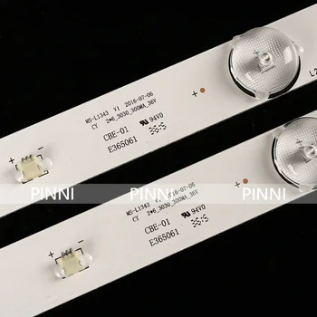 580 mm LED Osvetlitvijo strip 6 svetilke Za Tv JL.D32061330-081AS-M FZD-03 E348124 HM 32v vhodni MS-L1343 L2202 L1074