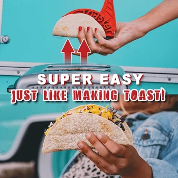 2pcs Taco opekač za kruh Taco Lupini Maker Tortiljo Maker Pripomočke Bakeware Orodja Pie Orodja, Kuhinjskih pripomočkov