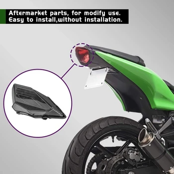 Motorno kolo LED Rep Luči, Zavore Zadaj smerokaze Integrirana Luč za Kawasaki Ninja 250 300 EX300 Z250 obdobje 2013-2018