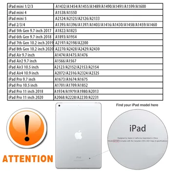 Tablični Stojalo Pokrov Primeru za Apple IPad Zraka 4 10.9