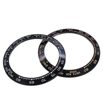 Črne Keramične Plošče Ure, Zamenjati Pribor 30.5-za 38,5 mm Watch Face Keramične Plošče, ki se Vstavi Za Rolex Za Daytona