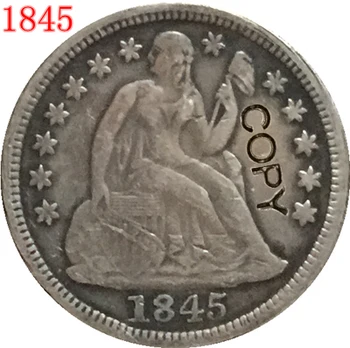 ZDA 1845 P,O Sedijo Svobode niti centa KOPIJO KOVANCEV