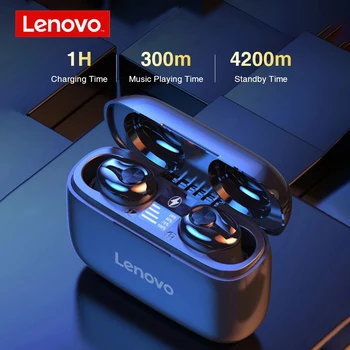 Original Lenovo HT18 TWS Touch Kontrole Šport Slušalka Bluetooth Slušalke HIFI Stereo Zmanjšanje Hrupa Slušalke PK Stroki i12