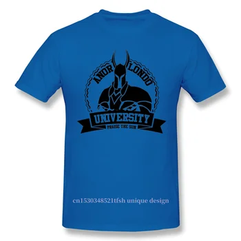 Anor Londo Univerze Tiskanja Bombaža T-Shirt Camiseta Hombre Temne Duše Avanturo Igre Bloodborne Za Moške, Modni Ulične