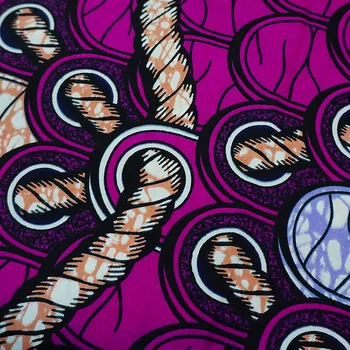 Afrika Ankara Natisne Batik Mozaik Tkanine Pravi Vosek Afriške Mehko Šivalni Material, Bombaž Dobre Kakovosti Tissu Za Obleko Obrti