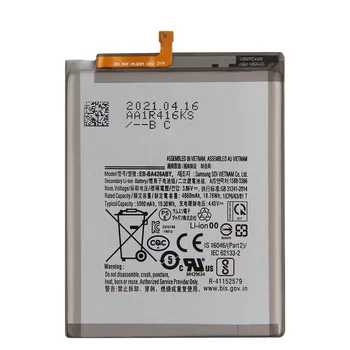 Originalna Nadomestna Baterija EB-BA426ABY za Samsung Galaxy A42 5000mAh Baterijo Telefona + Brezplačna Orodja