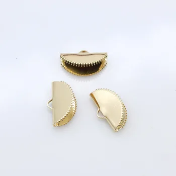 10p Multi-slogi Gold silver plated Baker Baza Uhani Iskanju čarobne gumbe Obesek priključek nakit, izdelava Dodatkov Kovinskih Kroglic