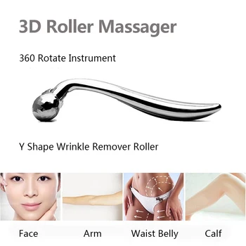 3D Obraza Massager Za Obraz Valja se Sprostite Telo Hujšanje Face-Lift Roller Massageador Spodbujanje Krvnega Obtoka, Gubam, Odstranjevalec