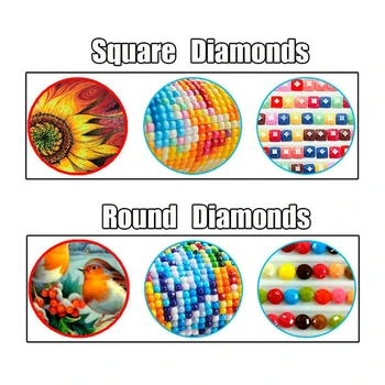 Buliding 5D DIY Diamond Slikarstvo Celoten Kvadratni Krog Vezenje Diamond Mozaik Navzkrižno Šiv Barve Z Diamanti Obrti Deco XN1426