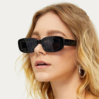 Ženske Majhen Okvir sončna Očala Novo Kvadratnih Vintage sončna Očala za Ženske Modne blagovne Znamke Design 2021