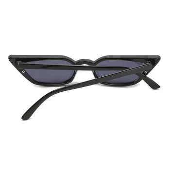 Vintage Mala Mačka Oči, sončna Očala Ženske 2021 Novo Modro Vijolično sončna Očala Modnih Odtenkih za Ženske Retro Očala UV400