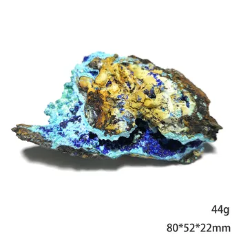 44 g B4-1 Naravnega Kamna Gibbsite Azurite Mineralnih Kristalov Vzorcu Darilo Dekoracijo Iz Province Yunnan na Kitajskem